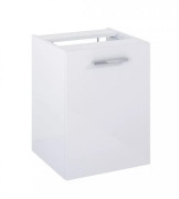 Шафка для ванної Roca Kwadro 40х38,4 см з кошиком ДСП білий глянсовий A857973806