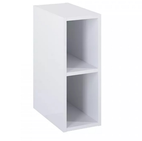 Стеллаж для ванной комнаты Roca Kwadro 20х38,6 см ДСП белый глянцевый A857975806