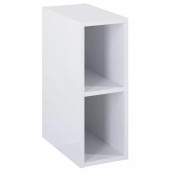 Стелаж для ванної кімнати Roca Kwadro 20х38, 6 см ДСП білий глянсовий A857975806