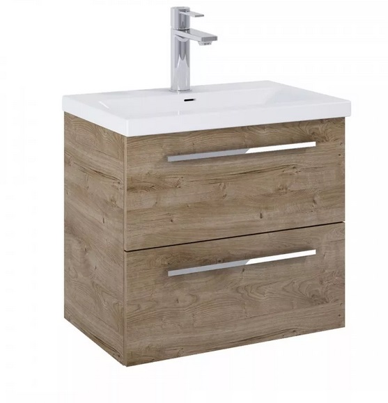 Тумба под раковину Roca Kwadro 60х38,4 см ДСП дуб Canela A857969808