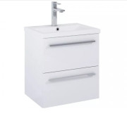 Тумба с раковиной Roca Kwadro 51х39,7 см ДСП белый глянцевый A852449806