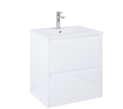 Тумба под раковину Roca Claudia 60х45,6 см МДФ белый глянцевый A857794806