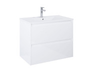 Тумба під раковину Roca Claudia 80х45,6 см МДФ білий матовий A857795529