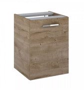 Шафка для ванної Roca Kwadro 40х38,4 см з кошиком ДСП дуб Canela A857973808