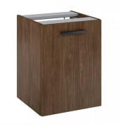 Шкафчик для ванной Roca Kwadro 40х38,4 см с корзиной ДСП орех Lincoln A857973540