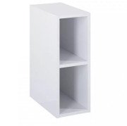 Стеллаж для ванной комнаты Roca Kwadro 20х38,6 см ДСП белый глянцевый A857975806