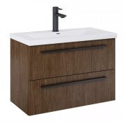 Тумба под раковину Roca Kwadro 80х38,4 см ДСП орех Lincoln A857970540