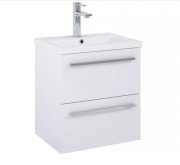 Тумба с раковиной Roca Kwadro 51х39,7 см ДСП белый глянцевый A852449806