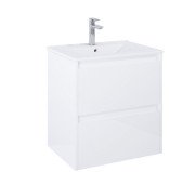 Тумба под раковину Roca Claudia 60х45,6 см МДФ белый глянцевый A857794806