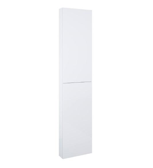 Пенал для ванной Roca Extra slim подвесной 40х12,6х180 см ДСП белый матовый A857911529
