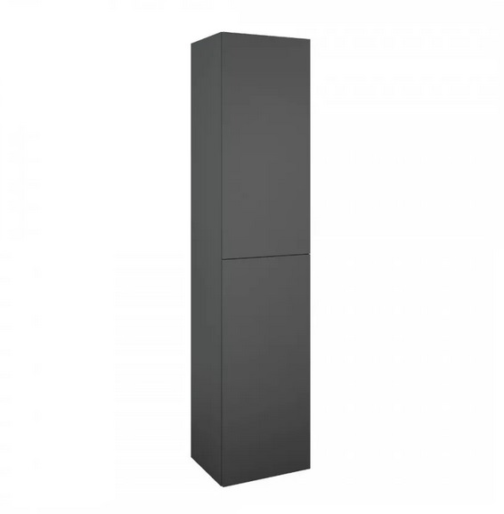 Пенал для ванной Roca Extra подвесной 40х35,2х180 см ДСП антрацит матовый A857956531