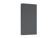 Напівпенал для ванної Roca Extra slim підвісний 40х12,6х80 см ДСП антрацит матовий A857957531