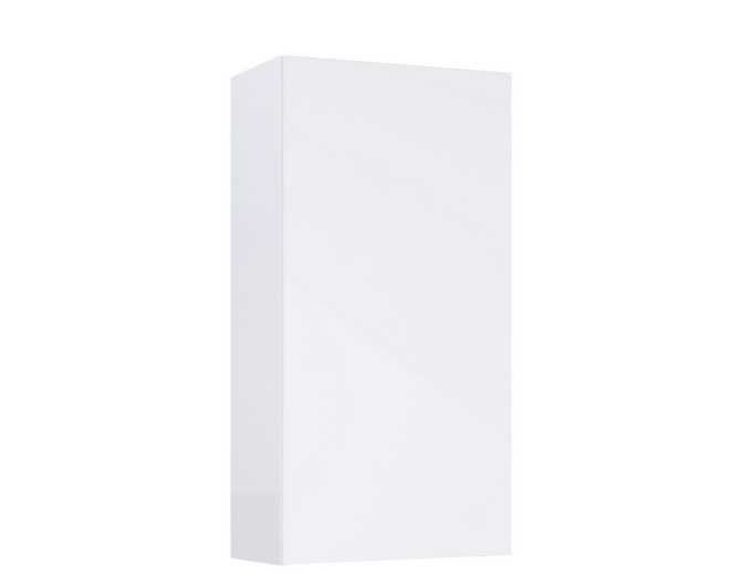 Напівпенал для ванної Roca Extra підвісний 40х31,6х80 см ДСП білий глянсовий A857958806
