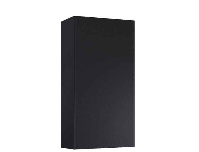 Полупенал для ванной Roca Extra подвесной 40х31,6х80 см ДСП черный матовый A857958532