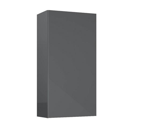 Напівпенал для ванної Roca Extra підвісний 40х31,6х80 см ДСП антрацит глянсовий A857958153