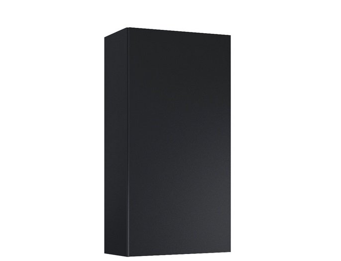 Полупенал для ванной Roca Extra подвесной 40х31,6х80 см ДСП черный матовый A857958532