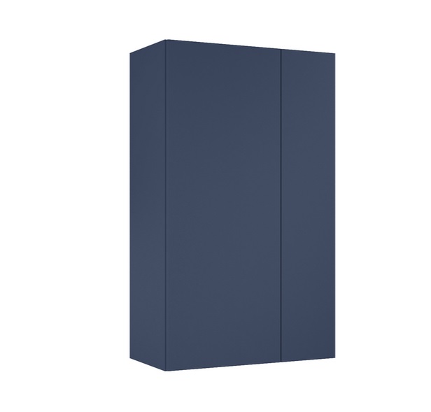 Полупенал для ванной Roca Extra подвесной 59,6х31,6х100 см ДСП синий матовый A857961538