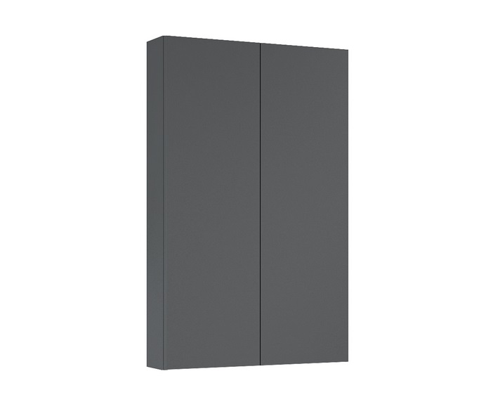 Напівпенал для ванної Roca Extra slim підвісний 50х12,6х80 см ДСП антрацит матовий A857960531