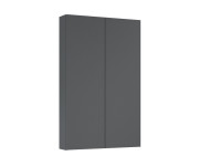 Полупенал для ванной Roca Extra slim подвесной 50х12,6х80 см ДСП антрацит матовый A857960531