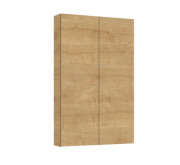 Напівпенал для ванної Roca Extra slim підвісний 50х12,6х80 см ДСП світлий дуб A857960464