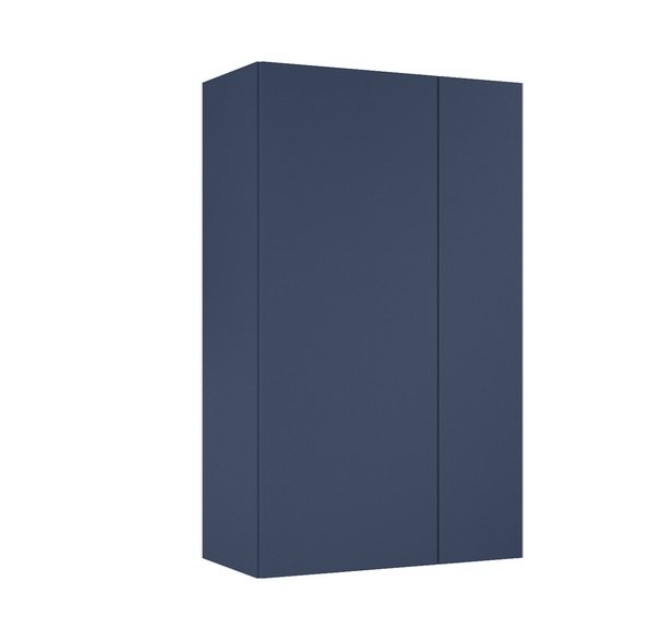 Напівпенал для ванної Roca Extra підвісний 59,6х31,6х100 см ДСП синій матовий A857961538