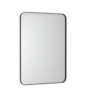Дзеркало у ванній кімнаті Roca Luna 60x80 см рама метал чорний матовий A812413000