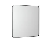 Зеркало в ванную комнату Roca Luna 80x80 см рама металл черный матовый A812414000