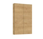 Напівпенал для ванної Roca Extra slim підвісний 50х12,6х80 см ДСП світлий дуб A857960464