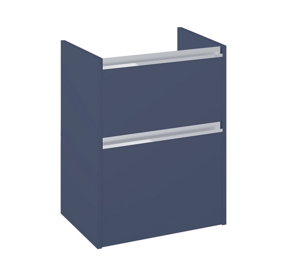 Тумба под раковину Roca Gap Pro 59,1х46 см ДСП синий матовый A857896538