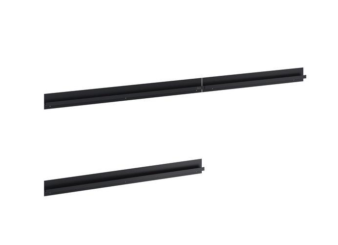 Комплект ручок для тумби Roca Gap Pro 100 см чорний матовий 3 шт A817009485