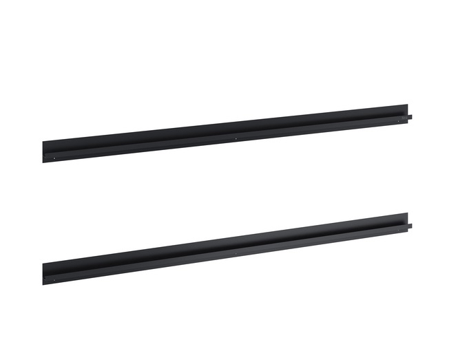 Комплект ручек для тумбы Roca Gap Pro 100 см черный матовый 2 шт A817008485