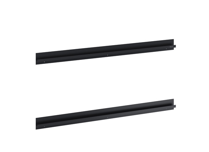 Комплект ручек для тумбы Roca Gap Pro 70 см черный матовый 2 шт A817006485