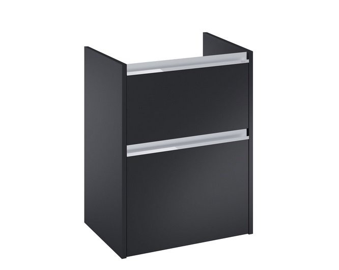 Тумба под раковину Roca Gap Pro 59,1х46 см ДСП черный матовый A857896532