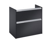 Тумба под раковину Roca Gap Pro 69,1х46 см ДСП черный матовый A857897532