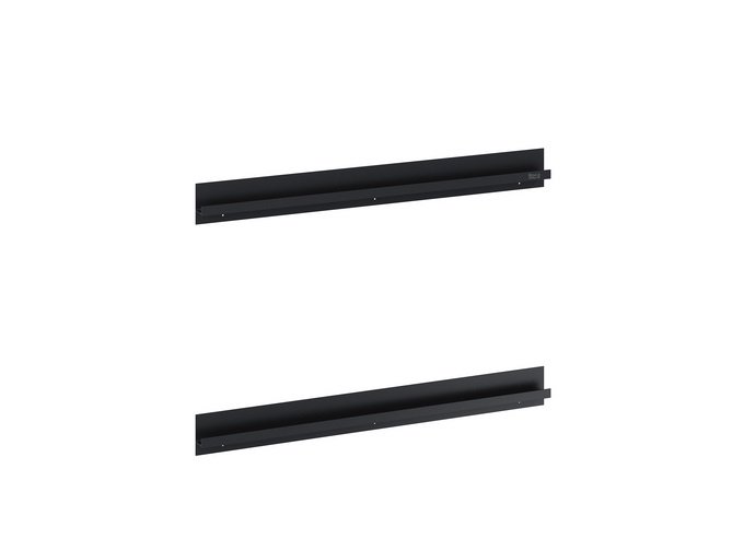 Комплект ручек для тумбы Roca Gap Pro 50 см черный матовый 2 шт A817004485