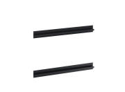 Комплект ручек для тумбы Roca Gap Pro 50 см черный матовый 2 шт A817004485