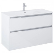 Тумба с раковиной Roca Gap Pro 100,5х46 см ДСП белый глянцевый A852056806