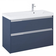 Тумба с раковиной Roca Gap Pro 100х46 см правосторонняя ДСП синий матовый A852060538