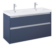 Тумба з подвійною раковиною Roca Gap Pro 120х46 см ДСП синій матовий A852065538