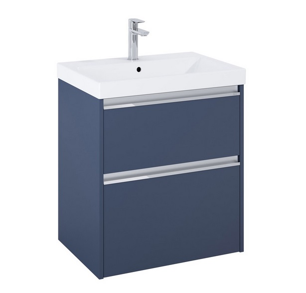 Тумба с раковиной Roca Gap Pro 60х46 см ДСП синий матовый A852049538
