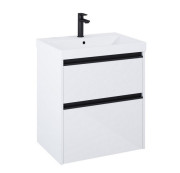 Тумба з раковиною Roca Gap Pro 60х46 см ДСП білий глянсовий A852049806