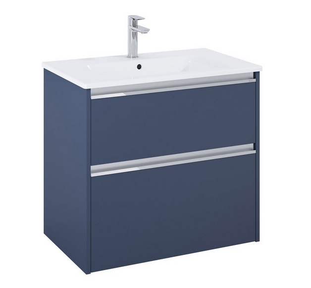 Тумба з раковиною Roca Gap Pro 70,5х46 см ДСП синій матовий A852050538