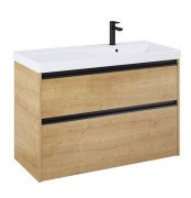 Тумба с раковиной Roca Gap Pro 100х46 см правосторонняя ДСП светлый дуб A852060464