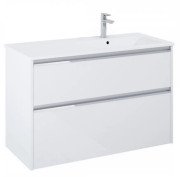 Тумба з раковиною Roca Gap Pro 100,5х46 см правостороння ДСП білий глянсовий A852059806