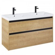 Тумба з подвійною раковиною Roca Gap Pro 120х46 см ДСП світлий дуб A852065464