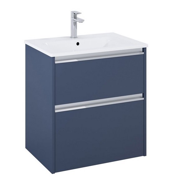 Тумба з раковиною Roca Gap Pro 60,5х46 см ДСП синій матовий A852048538