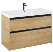 Тумба с раковиной Roca Gap Pro 100х46 см ДСП светлый дуб A852055464