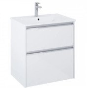 Тумба с раковиной Roca Gap Pro 70,5х46 см ДСП белый глянцевый A852050806