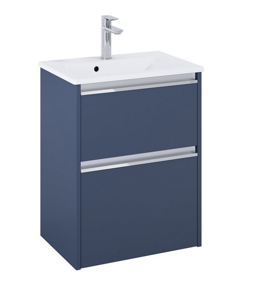 Тумба с раковиной Roca Gap Pro 50,5х38 см ДСП синий матовый A852066538