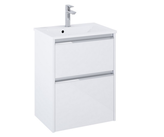 Тумба с раковиной Roca Gap Pro 50,5х38 см ДСП белый глянцевый A852066806